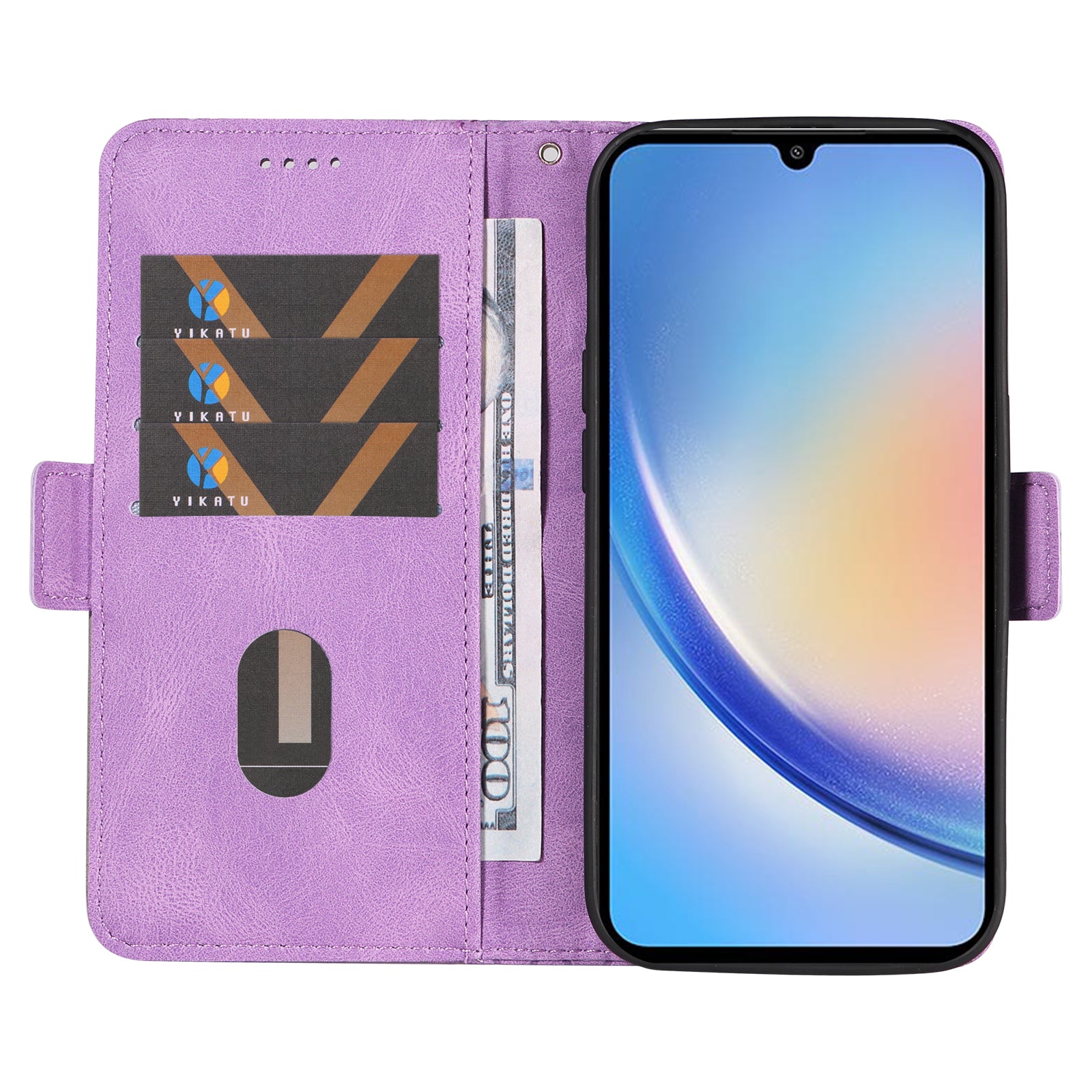 For Samsung Galaxy A54 5G Rhombus Imprinted Cellphone Stand Cover Color Splicing Phone Leather Wallet Case For Samsung Galaxy A54 5G Rhombus Imprinted Cellphone Stand Cover Color Splicing Phone Leather Wallet Case